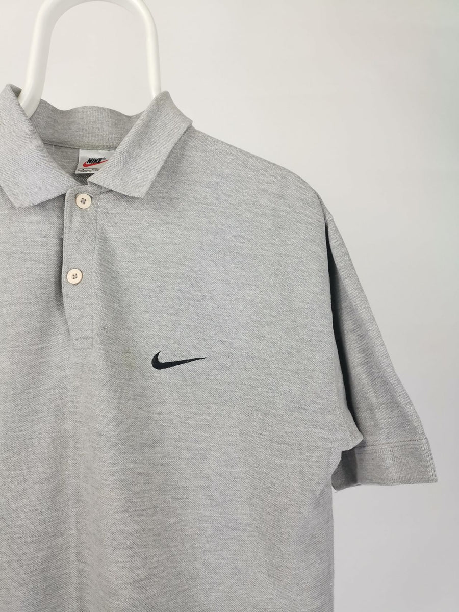 Polo NIKE GRIS Talla S M BIBA Vintage