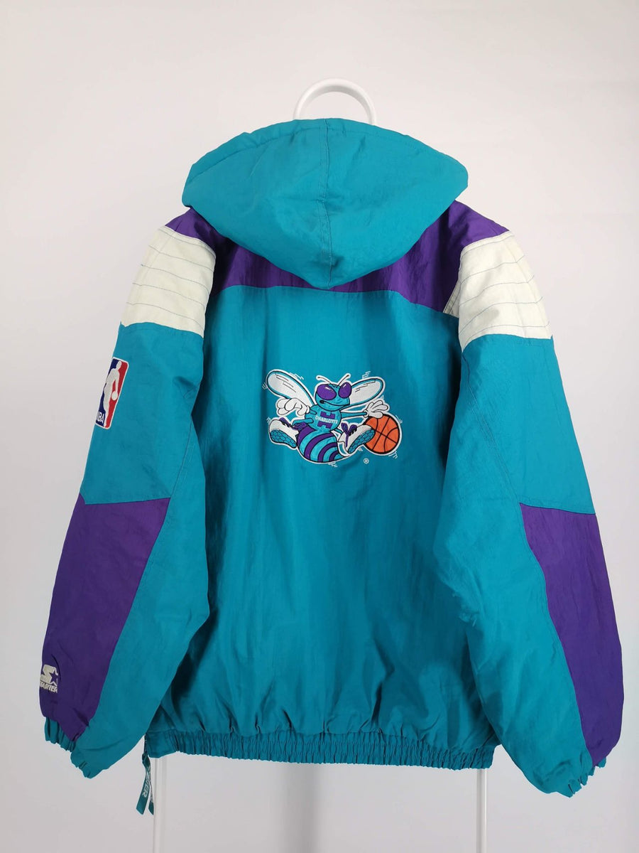 Cazadora STARTER HORNETS NBA Talla L XL BIBA Vintage