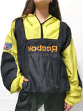 Track Jacket REEBOK Basketball Negra y Lima / Talla XL