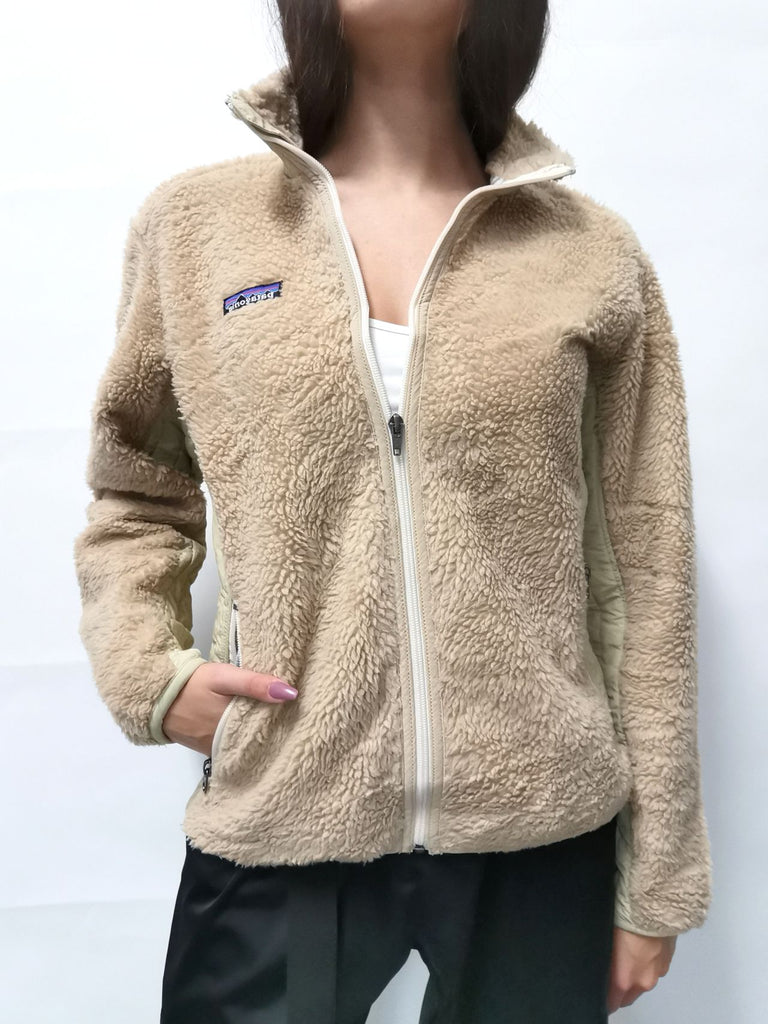 Forro Polar Vintage PATAGONIA Crema / Talla M – BIBA Vintage