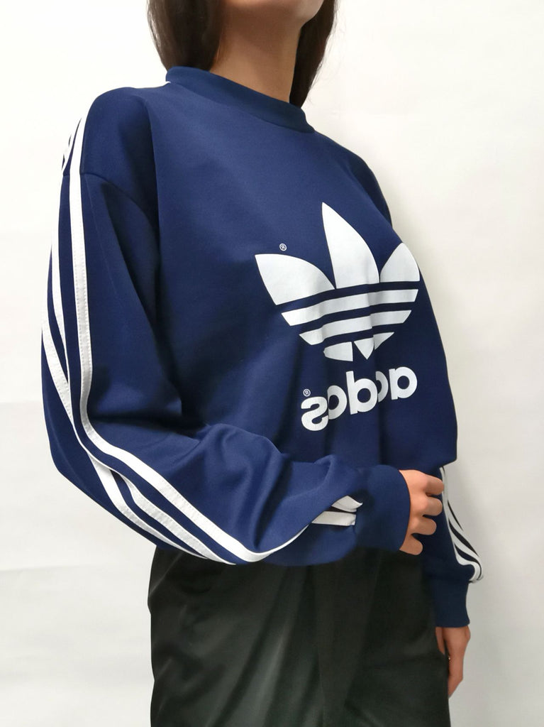 Sudadera adidas mujer azul marino deals