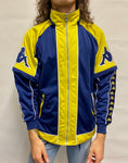 Track Jacket KAPPA Azul & Lima / Talla M