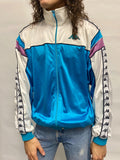 Track Jacket KAPPA Azul y Blanco / Talla XL