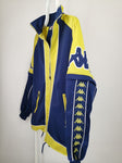 Track Jacket KAPPA Azul & Lima / Talla M
