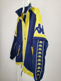 Track Jacket KAPPA Azul & Lima / Talla M