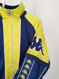 Track Jacket KAPPA Azul & Lima / Talla M