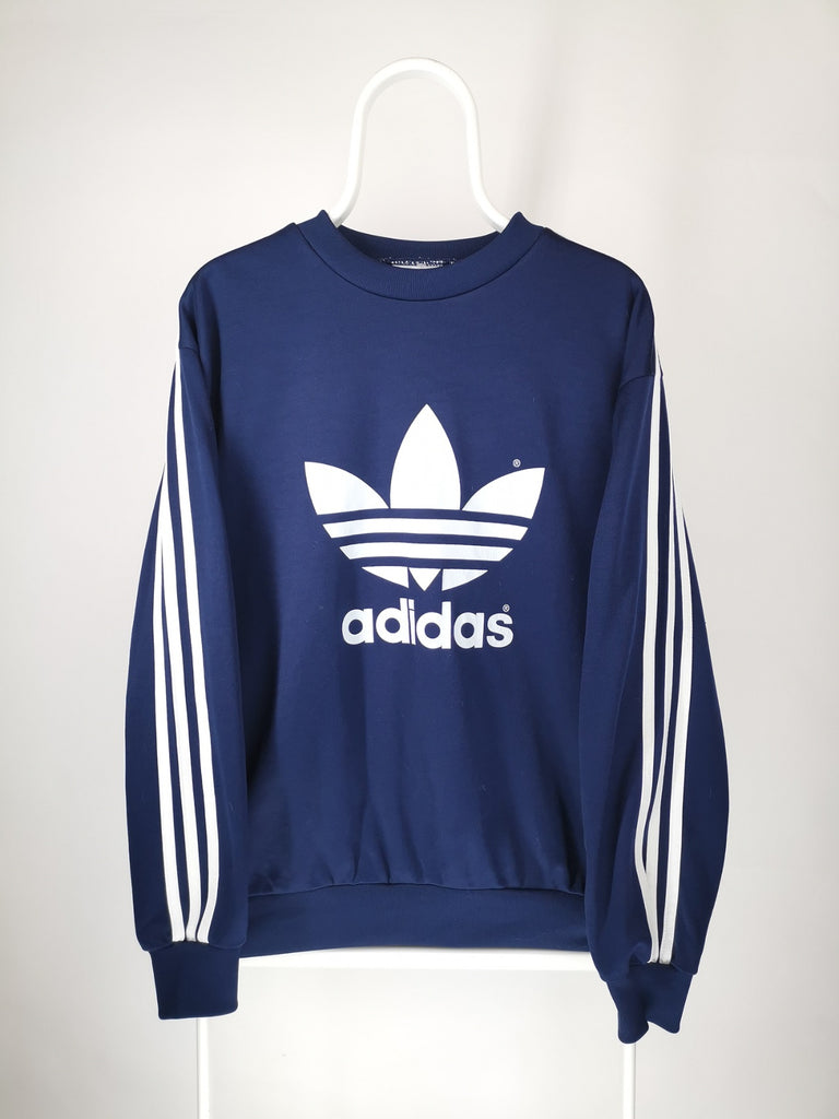 Sudadera Vintage ADIDAS Azul Marino Talla L BIBA Vintage