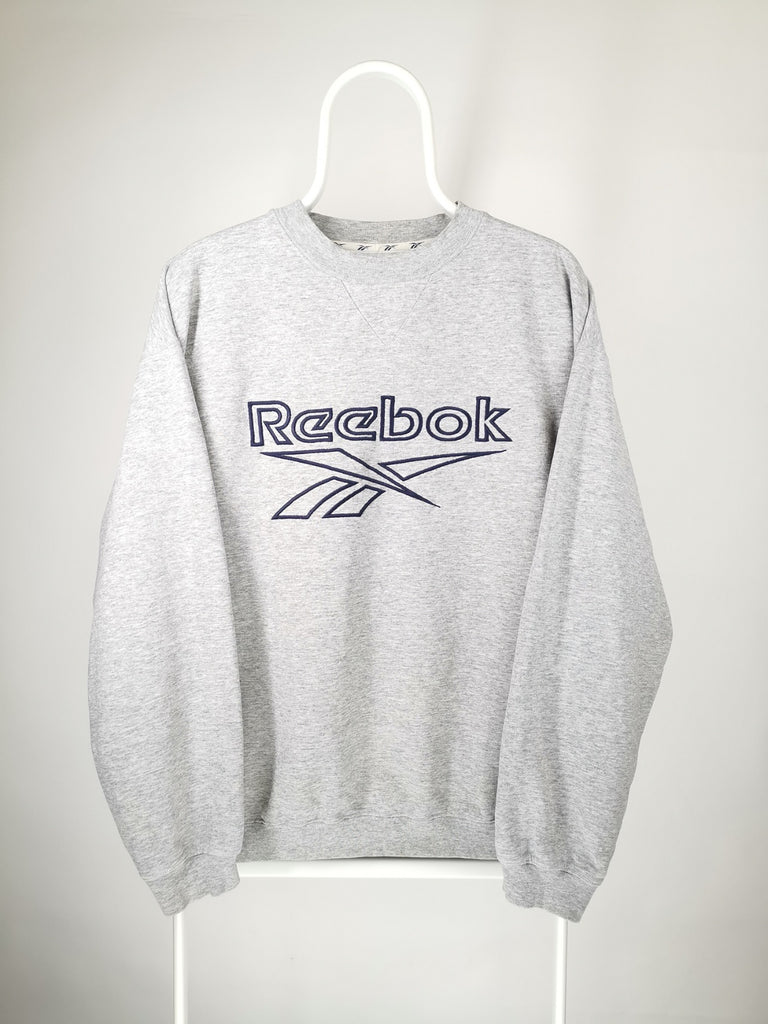 Sudadera Vintage REEBOK gris Talla L BIBA Vintage