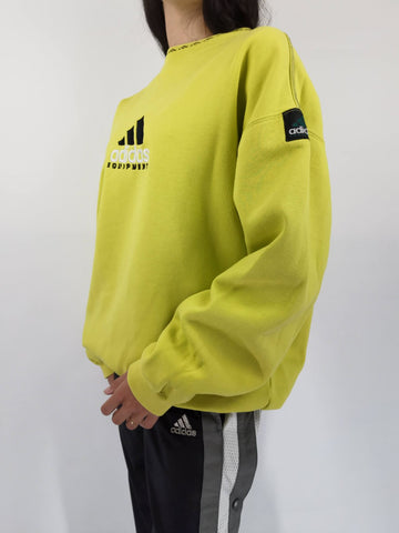 Adidas equipment yellow sweater discount