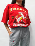 Camiseta SINGLE STITCH Roja / Talla L