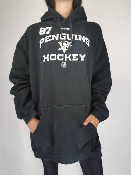 Sudadera REEBOK NHL PENGUINS HOCKEY / Talla XL