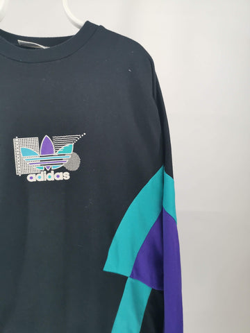Sudadera ADIDAS 90 S Talla M L BIBA Vintage